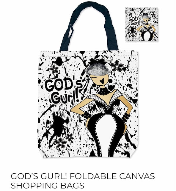 God‘s Gurl! Canvas Shopping Bag