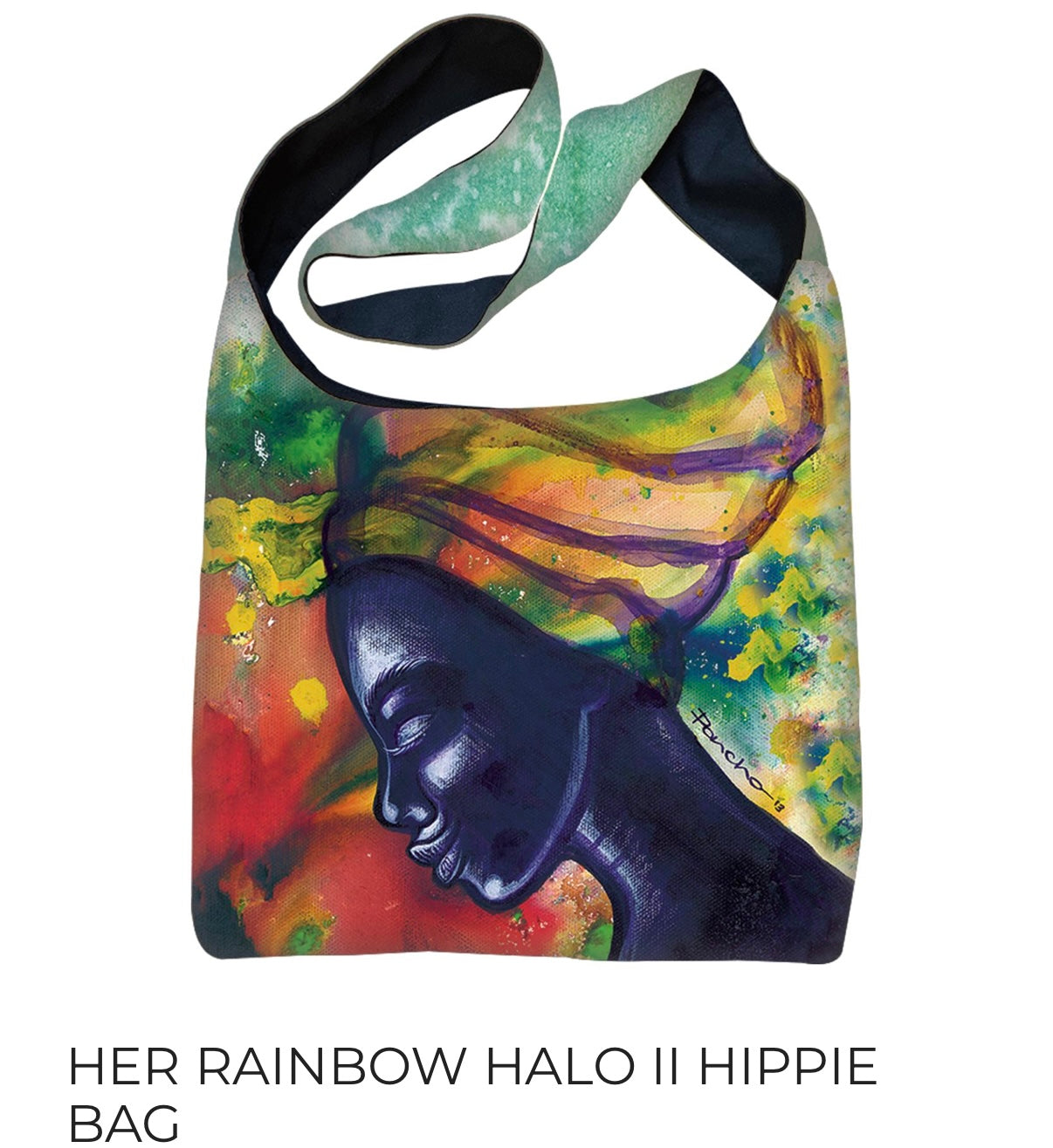 Her Rainbow Halo II Hippie Bag