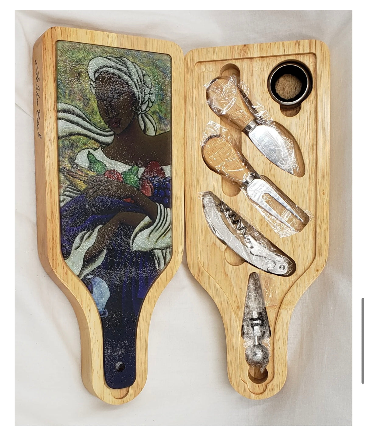 From The Garden - Wine & Cheese Set