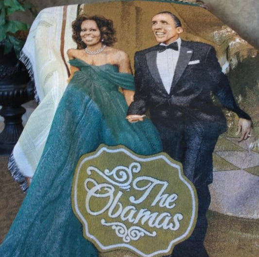 THE OBAMAS Tapestry / Throw