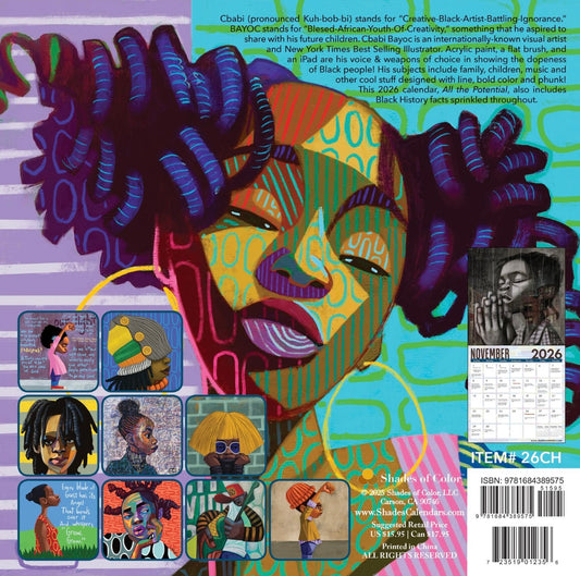 All The Potential To The Children - Cbabi Bayoc - 2026 Wall Calendar