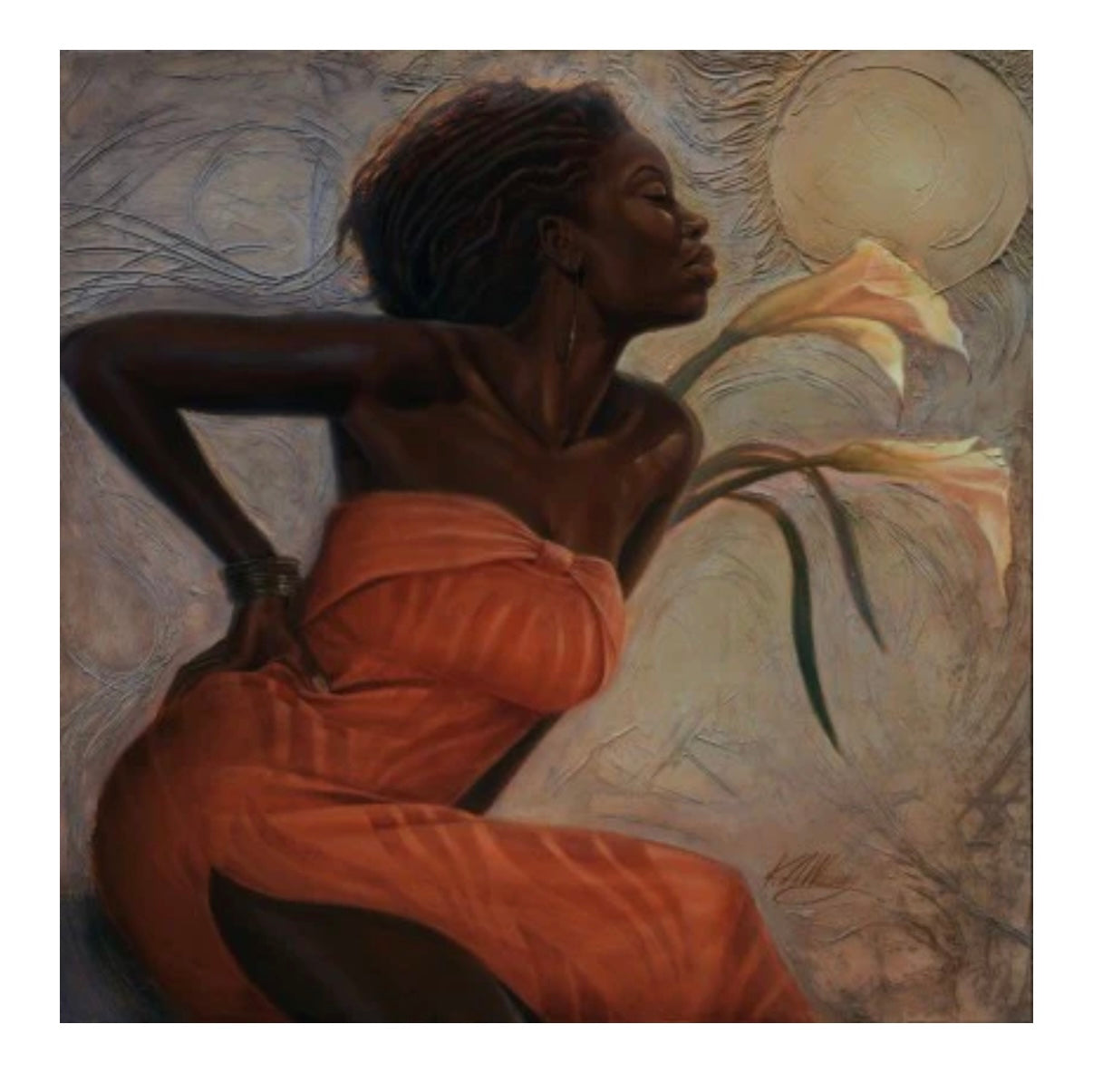 Natural Woman Series "African Lillies"