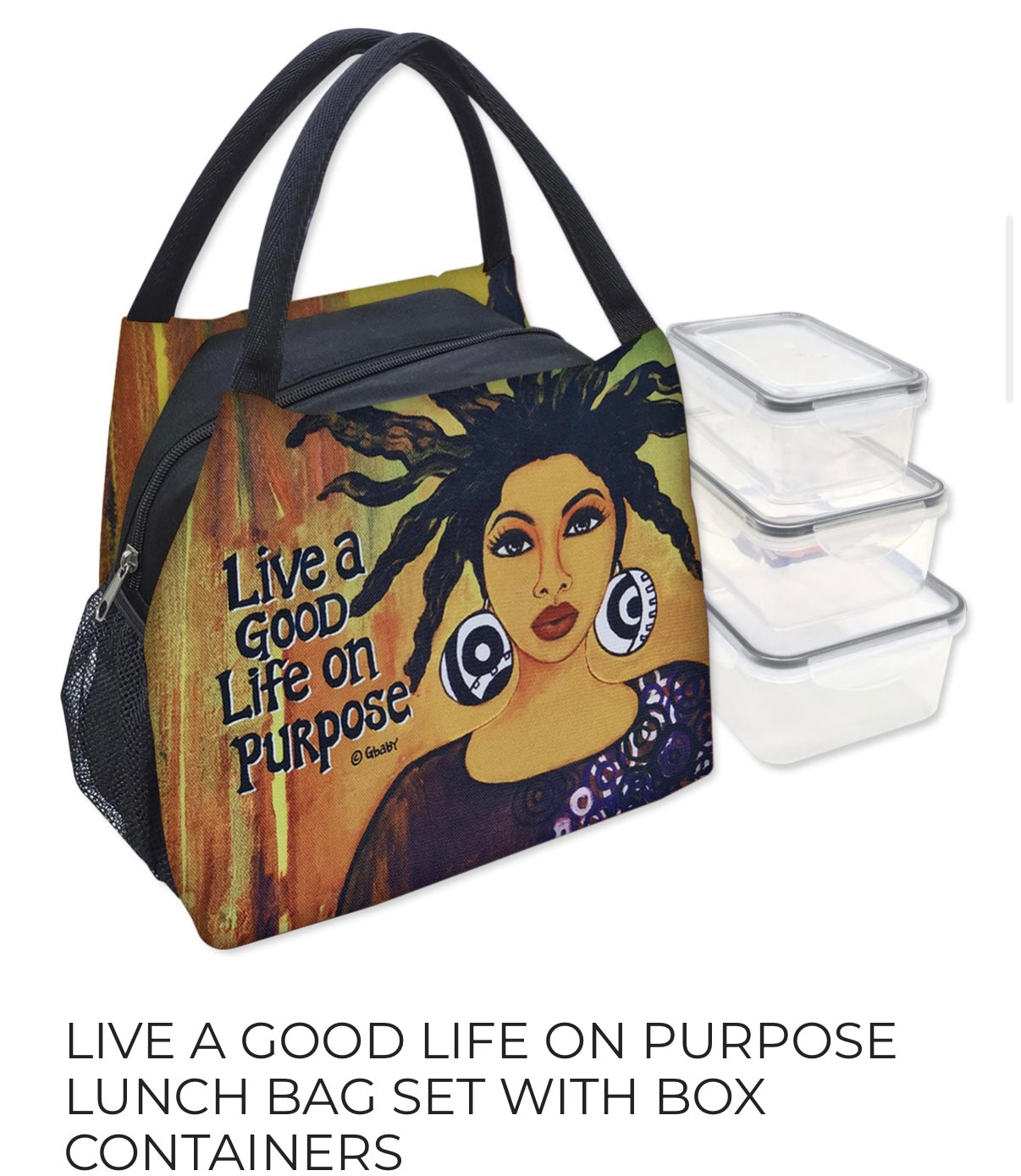 Live A Good Life On Purpose - Lunch Box Set