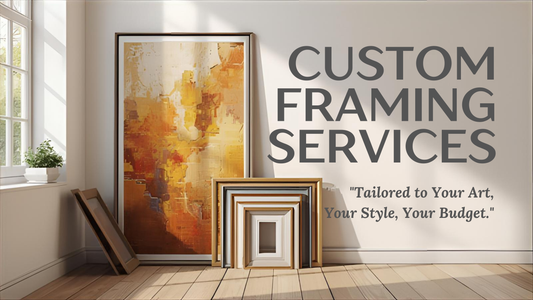 Online Affordable Custom Framing Services in USA