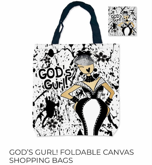 God‘s Gurl! Canvas Shopping Bag