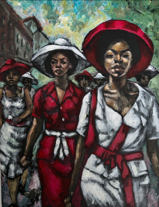 Ladies of Crimson & Cream
