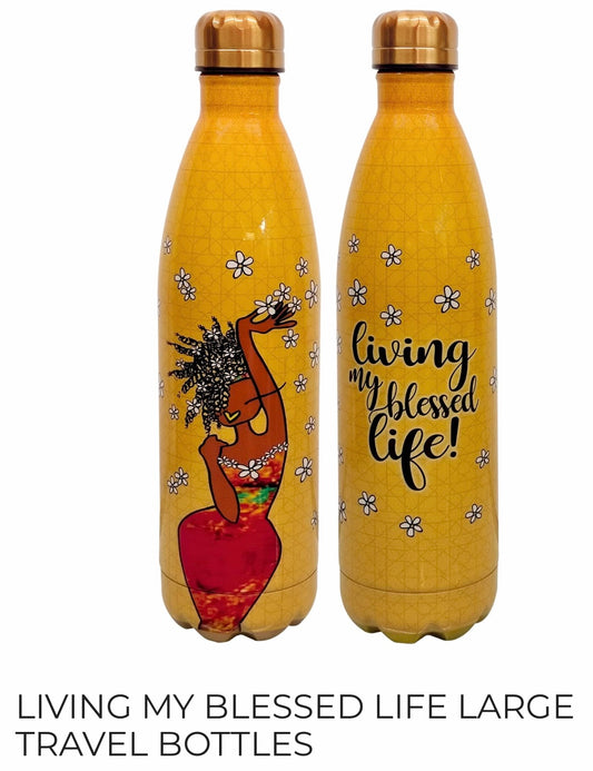 Living My Blessed Life - Travel Bottle
