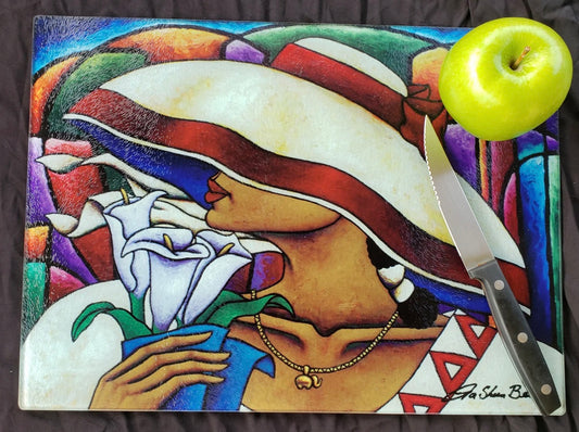 Lady Delta - Cutting Board/Kitchen Art