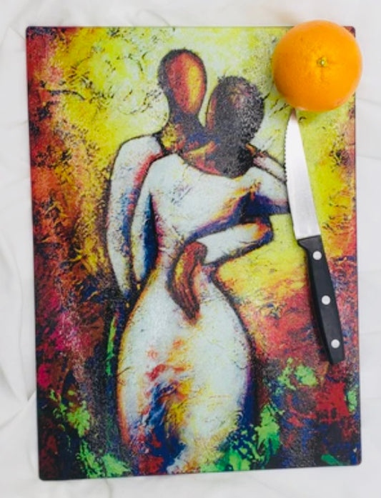 Through The Fire - Cutting Board/Kitchen Art