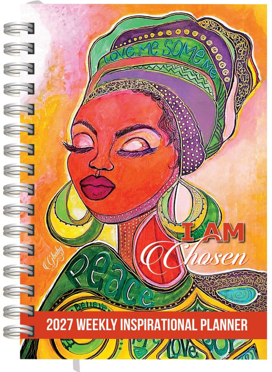 Sylvia Gbaby Cohen - I Am Chosen - 2027 Weekly Inspirational Planner