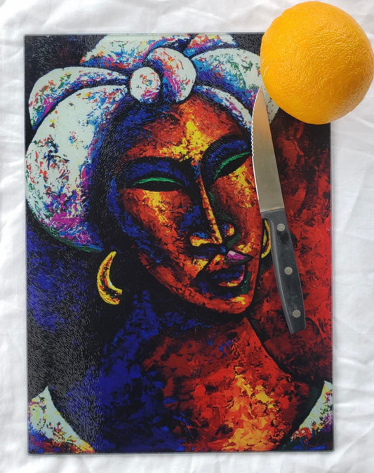Jeaneille - Cutting Board / Kitchen Art