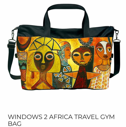 Windows 2 Africa - Travel / Gym Bag