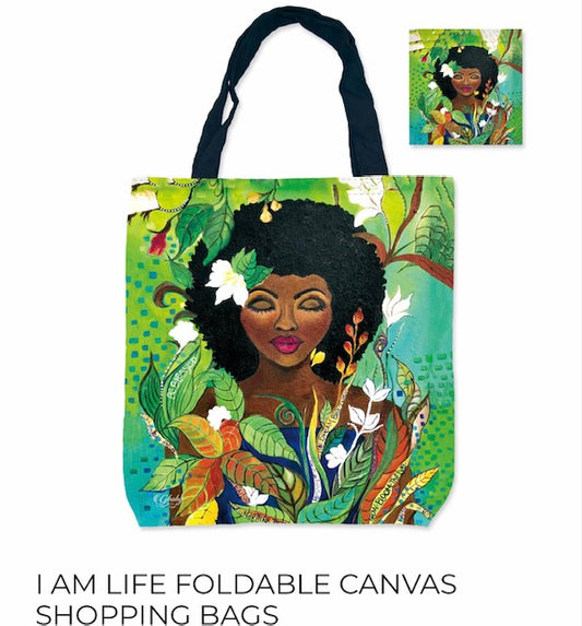 I Am Life - Canvas Shopping Bag