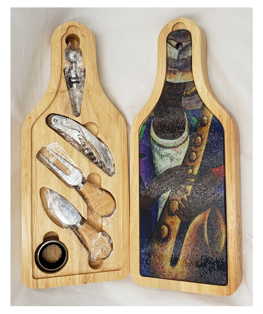 Burning Ax - Wine & Cheese Set