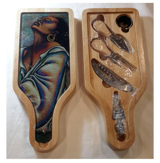 At Peace - Wine & Cheese Set