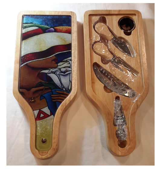 Lady Delta - Wine & Cheese Set