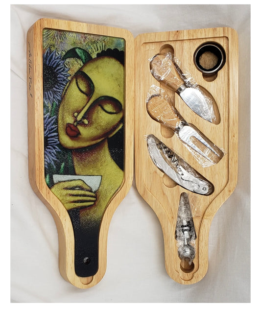 Morning Tea - Wine & Cheese Set