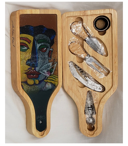 Martini Max - Wine & Cheese Set