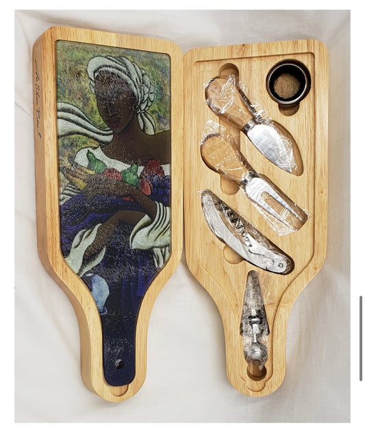 From The Garden - Wine & Cheese Set