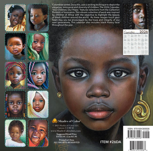 Our Children Our Hope - Dora Alis - 2026 Wall Calendar
