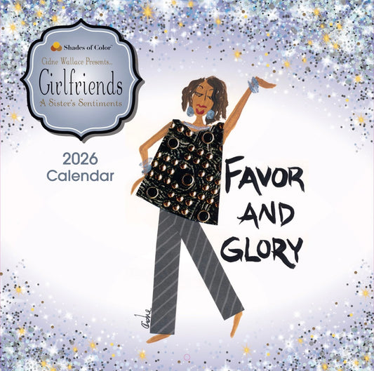 Girlfriends - Cidne Wallace - 2026 Wall Calendar