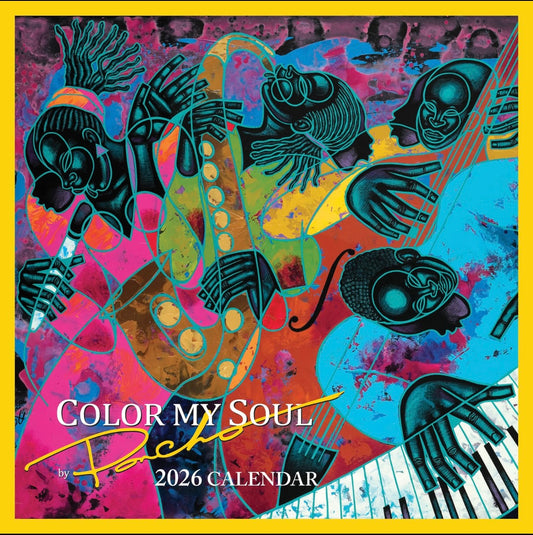Color My Soul - Larry “Poncho” Brown - 2026 Wall Calendar