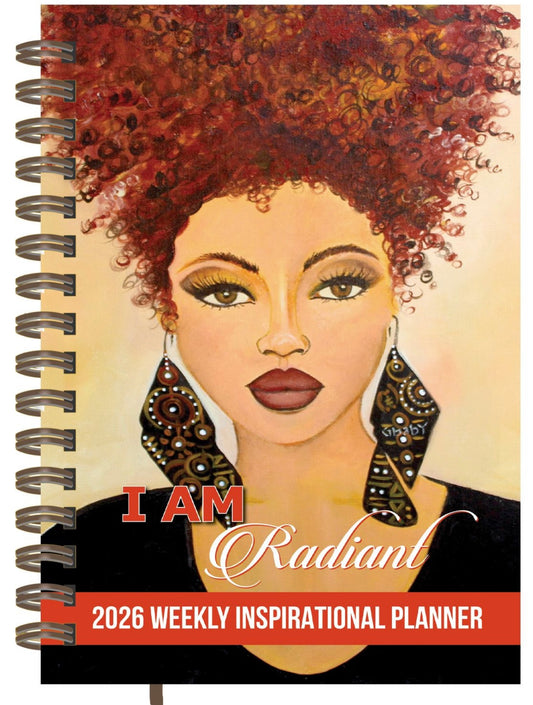 Sylvia Gbaby Cohen - I Am Radiant - 2026 Weekly Inspirational Planner