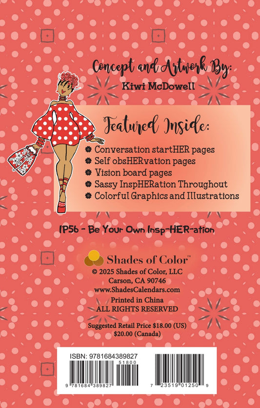Kiwi McDowell - Blessed Sista Energy - 2026 Weekly Inspirational Planner