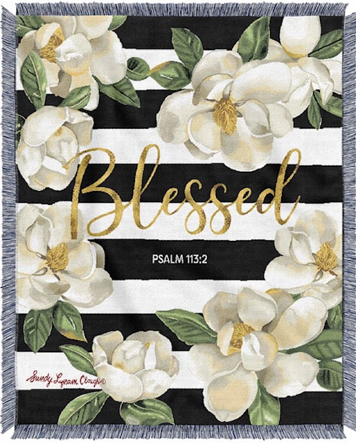 BLESSED MAGNOLIA Tapestry / Throw