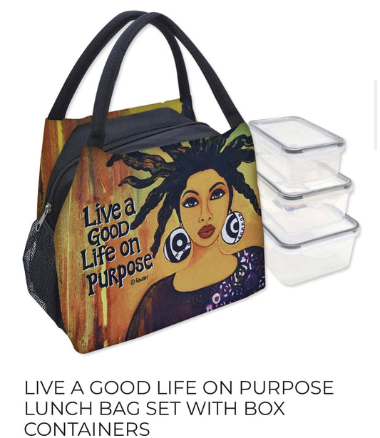 Live A Good Life On Purpose - Lunch Box Set